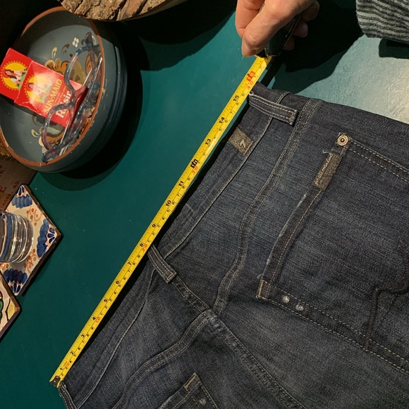 NWOT 7 For All Mankind Mens Standard Button Fly Denim Blue Jeans size 32 - Picture 12 of 12